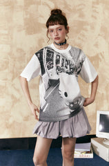 Y2K Cartoon Print Vintage Tee - COPPING THREADS - CHICISLAND