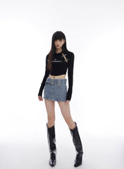 Airplane Buckle Hollow Long Sleeve Tee - COPPING THREADS - CT Select