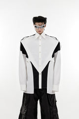 ArguE CulturE Paneled Color - block Shirt - COPPING THREADS - ArguE CulturE