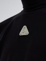 ArguE CulturE Stand Collar Metal Logo Shirt - COPPING THREADS - ArguE CulturE