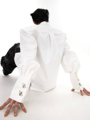 ArguE CulturE Tie Panel Shirt - COPPING THREADS - ArguE CulturE