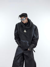 ArguE CulturE Washed and Spray - painted Distressed Hoodie - COPPING THREADS - ArguE CulturE