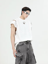 ArguE CulturE Zipper Metal Trim Vest - COPPING THREADS - ArguE CulturE