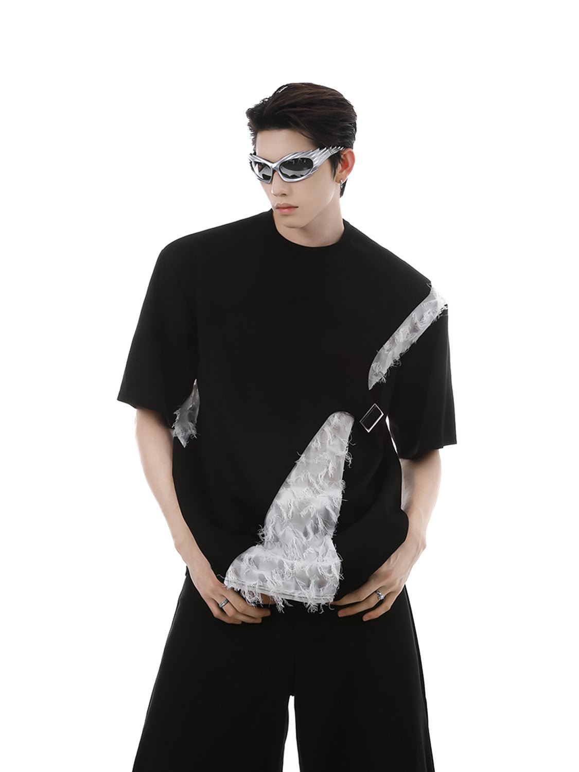Irregular Patchwork Tee - COPPING THREADS - CT Select