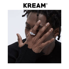 Kream ice ring full diamond ring - COPPING THREADS - KREAM