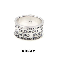 KREAM s925 vintage virgin mary ring sterling silver vintage ring - COPPING THREADS - KREAM