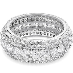 KREAM Simple Full Set Zirconia Ring - COPPING THREADS - KREAM