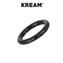 KREAM Titanium Black Ring - COPPING THREADS - KREAM