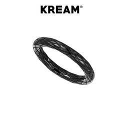 KREAM Titanium Black Ring - COPPING THREADS - KREAM