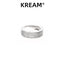 KREAMS925 VINTAGE ICE RING Vintage Full Diamond Ring in Sterling Silver - COPPING THREADS - KREAM