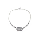 LURS Pearls & Shaving Blade Necklace - COPPING THREADS - LURS