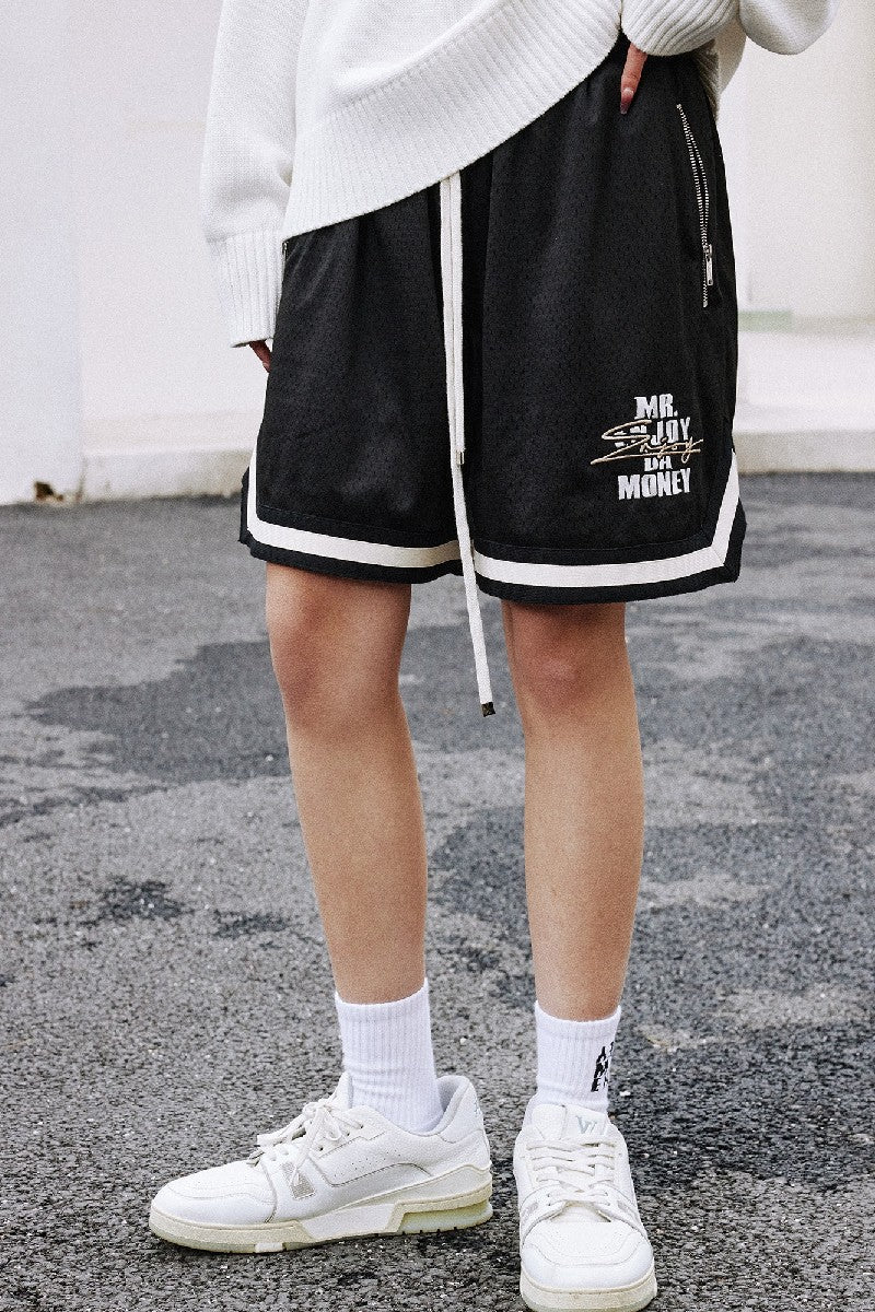 MEDM Basketball Logo Shorts - COPPING THREADS - MEDM