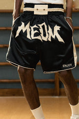 MEDM Boxing Logo Shorts - COPPING THREADS - MEDM