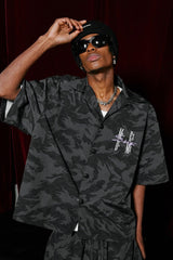 MEDM Camo Nylon Shirt - COPPING THREADS - MEDM