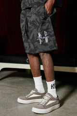 MEDM Camo Nylon Shorts - COPPING THREADS - MEDM