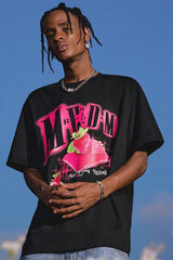MEDM Fruit Print Logo Tee - COPPING THREADS - MEDM