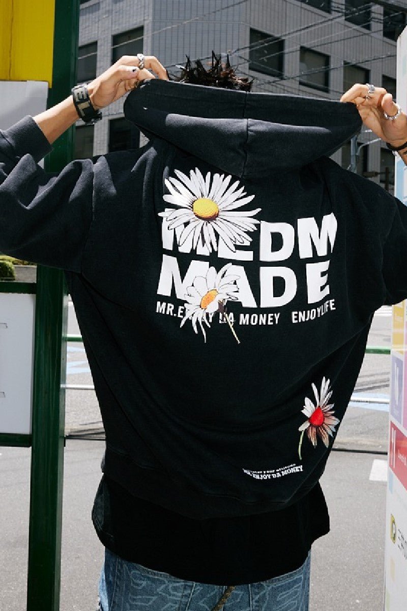 MEDM Made Logo Print Hoodie - COPPING THREADS - MEDM