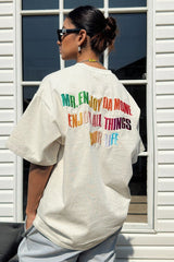 MEDM Rainbow Logo Tee - COPPING THREADS - MEDM