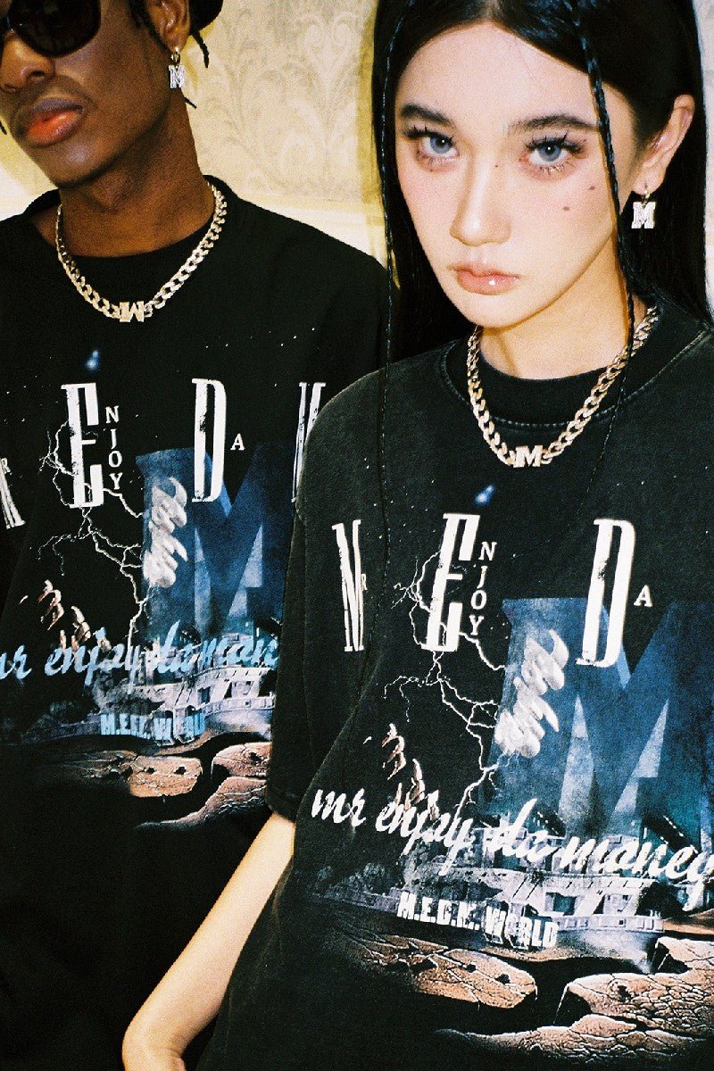 MEDM Vintage Logo Tee - COPPING THREADS - MEDM