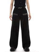 Metal Trim Straight Leg Trousers - COPPING THREADS - CT Select