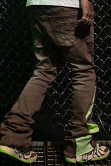 Old Order Logo Zipper Flared Pants - COPPING THREADS - Old Order