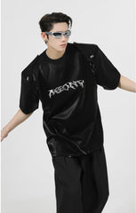 Paneled Shoulder Pads T-Shirt - COPPING THREADS - CT Select