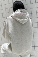 Signature Embroidered Logo Hoodie - COPPING THREADS - MEDM