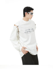 Split Airplane Buckle Long Sleeve Tee - COPPING THREADS - CT Select
