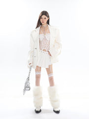 Streamer Metal Buckle Blazer Jacket - COPPING THREADS - CT Select