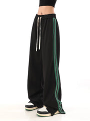 Striped High Waist Sweatpants - COPPING THREADS - CT Select