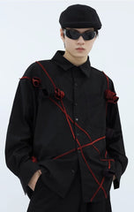 Three - dimensional Flower Shirt - COPPING THREADS - CT Select