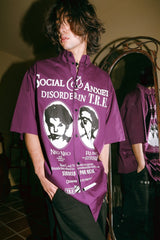 TRECLUB Two Faces Printing Tee - COPPING THREADS - TRECLUB