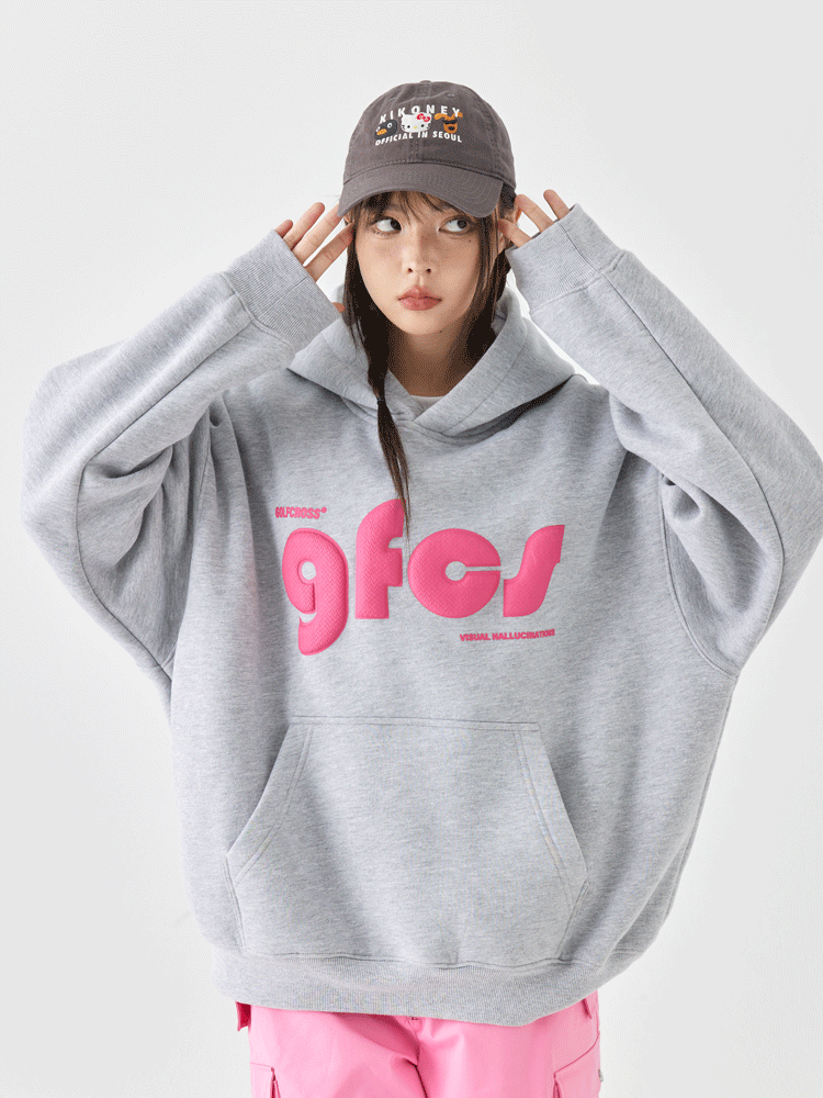 GFCS Letter Puff Print Hoodie