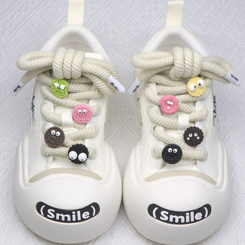 Cute Cookie Shoelace Buckle Accessories