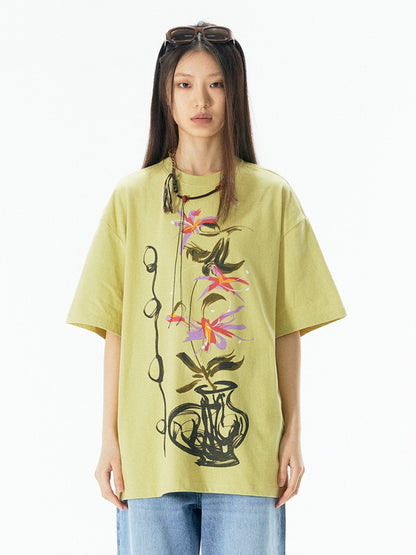 Ink Vase Print Tee