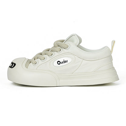 OUDER Smiler Classic Canvas White