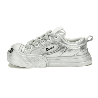 OUDER Smiler Canvas Silver Gray