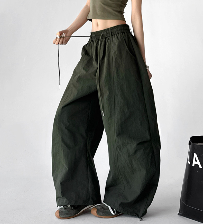 Dopamine Wide-Leg Parachute Pants - CT785