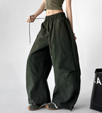 Dopamine Wide-Leg Parachute Pants - CT785