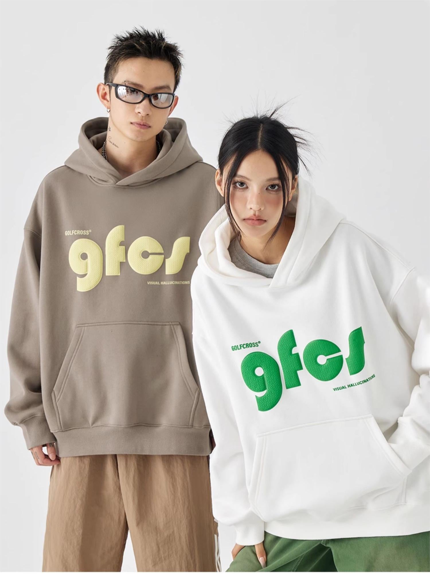 GFCS Letter Puff Print Hoodie