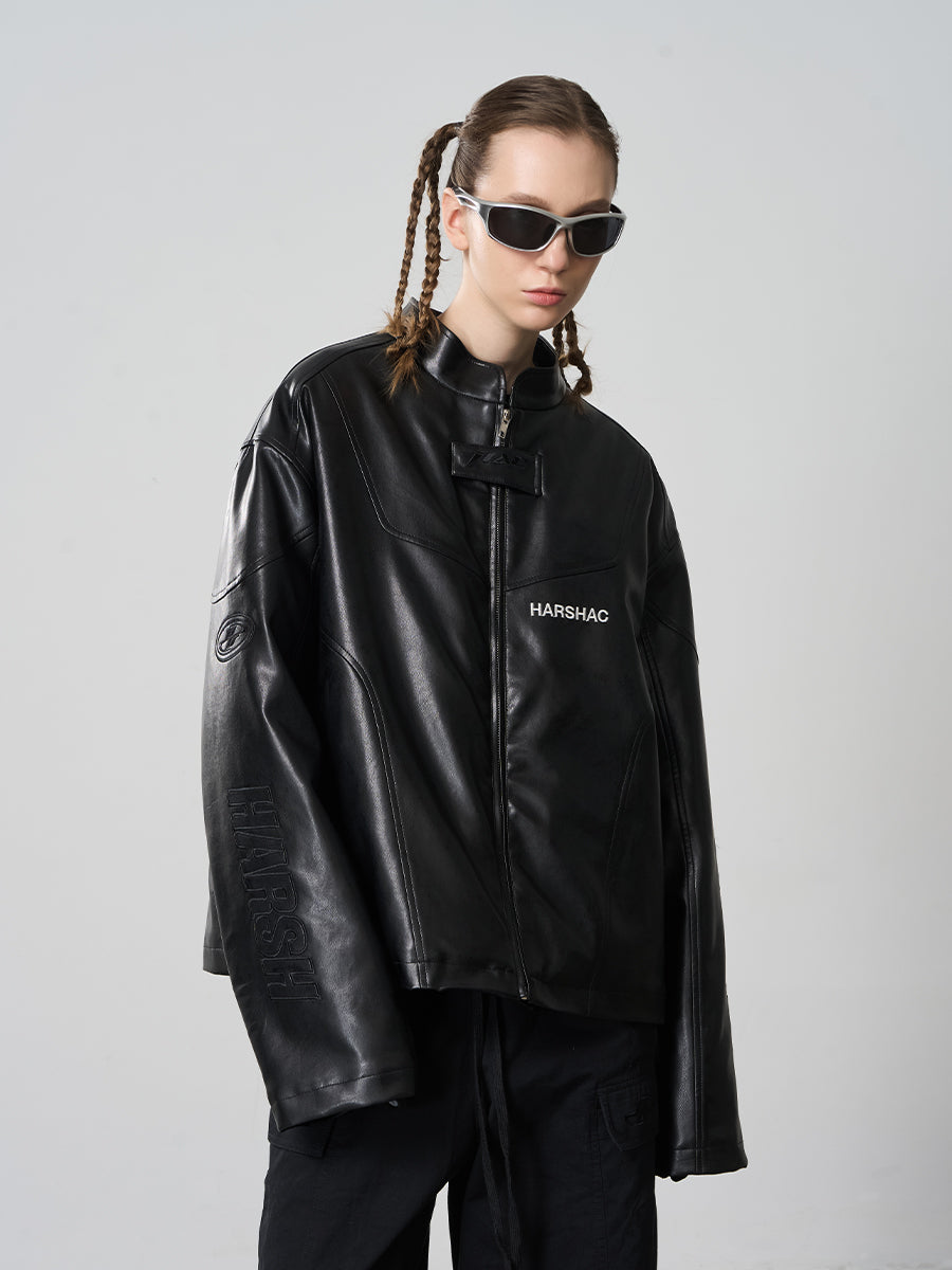 Harsh and Cruel Curved deconstructed Racing Cotton Jacket