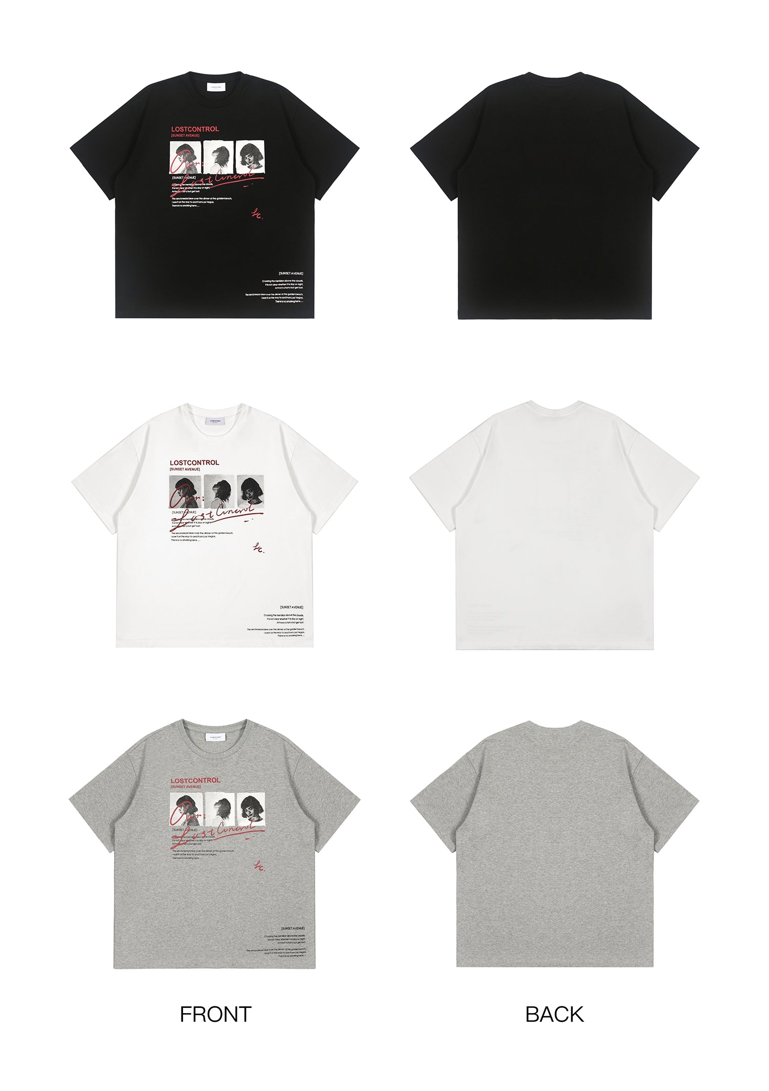 LOSTCTRL LOOK AT ME Logo Tee