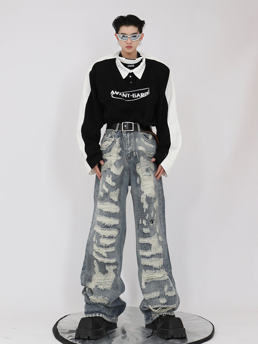 ArguE CulturE Washed Distressed Vintage Denim