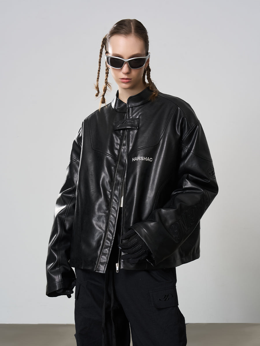 Harsh and Cruel Curved deconstructed Racing Cotton Jacket