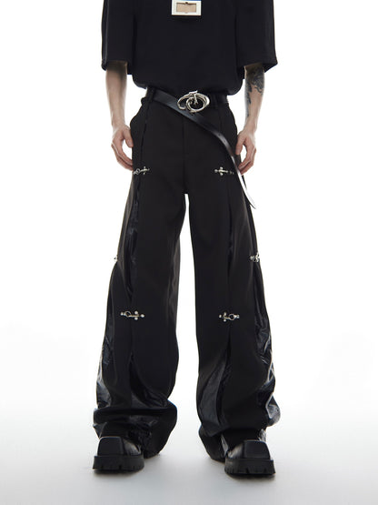 ArguE CulturE Deconstructed Metal Aircraft Buckle Trouser