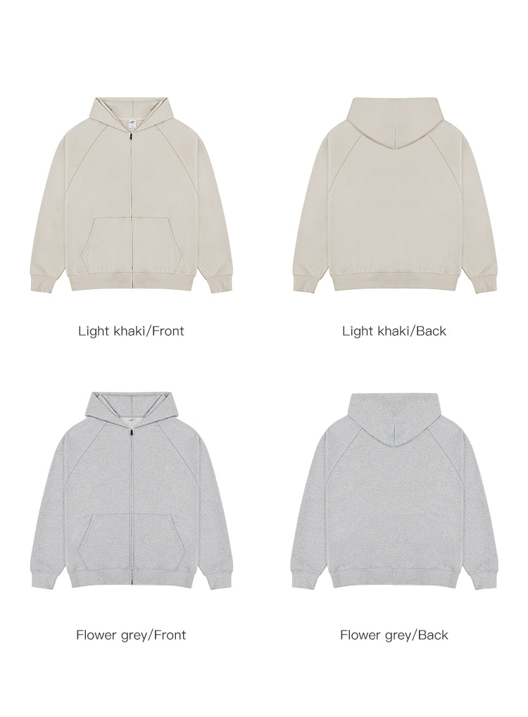 IDLT Basic Zip-Up Hoodie