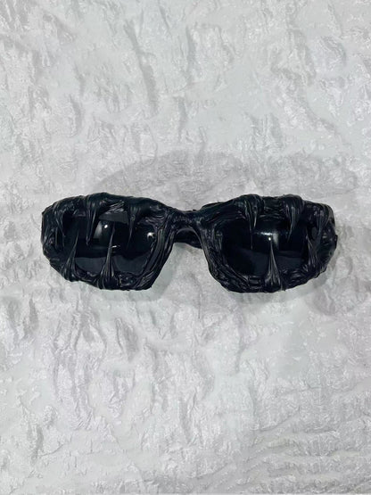 Avant-Garde Dark Mutation Handmade Resin Sunglasses