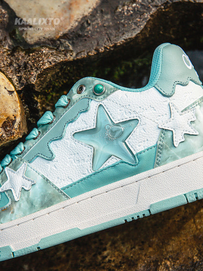 KAALIXTO Blue Star Sneakers