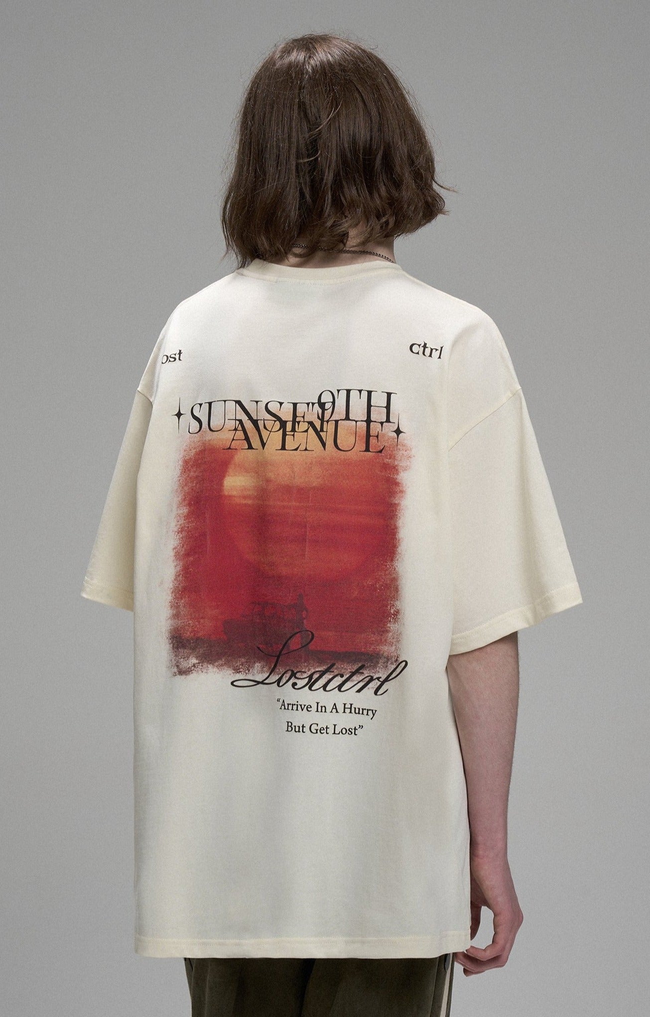 LOSTCTRL Sunset Print Tee