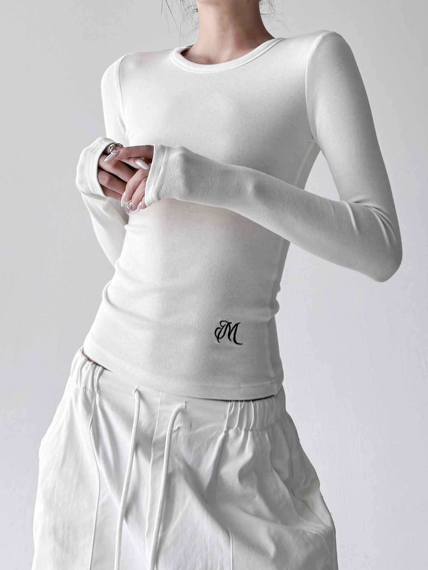 Essential Slim-Fit Long Sleeve Top - CT52179